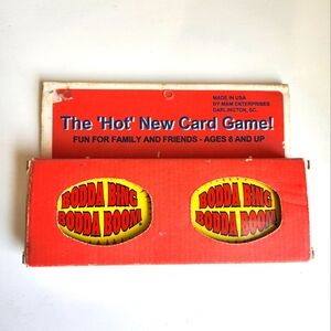 Vtg Gemaco Plastic Playing Poker Cards Bodda Bing Bodda Boom Game Deck Casino